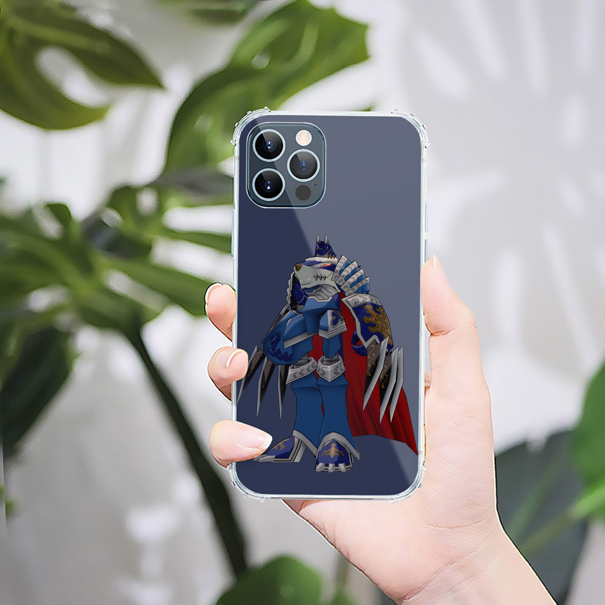 （画像用） Digimon デジタルモンスター/デジモン 【iPhone 12シリーズ対応】透明スマホケース（クリアソフトケース）